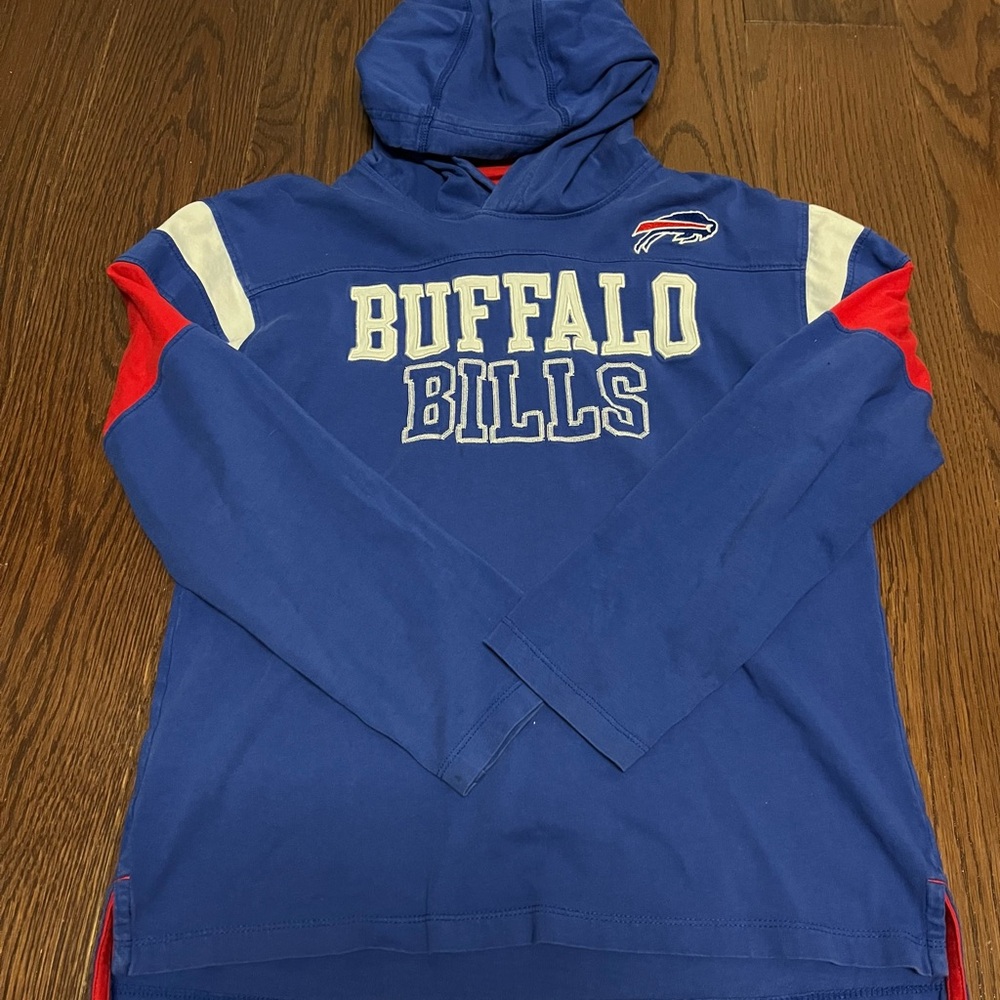 Girls medium Buffalo Bills Blue Hoodie
